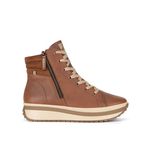 Rieker Revolution Lifestyle Trzewiki W0962-24 Brązowy ze sklepu MODIVO w kategorii Botki - zdjęcie 186700198