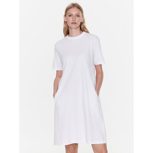 Max Mara Leisure Sukienka codzienna Gaspare 23362109 Biały Regular Fit ze sklepu MODIVO w kategorii Sukienki - zdjęcie 186700245