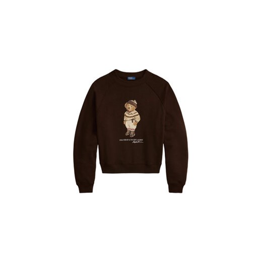 Polo Ralph Lauren Bluza 211A87105001 Brązowy Relaxed Fit Polo Ralph Lauren M MODIVO