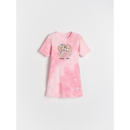 Reserved - Dzianinowa sukienka Psi Patrol - wielobarwny ze sklepu Reserved w kategorii Sukienki dziewczęce - zdjęcie 186701287