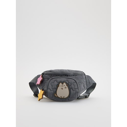 Reserved - Saszetka Pusheen - ciemnoszary ze sklepu Reserved w kategorii Nerki - zdjęcie 186701299