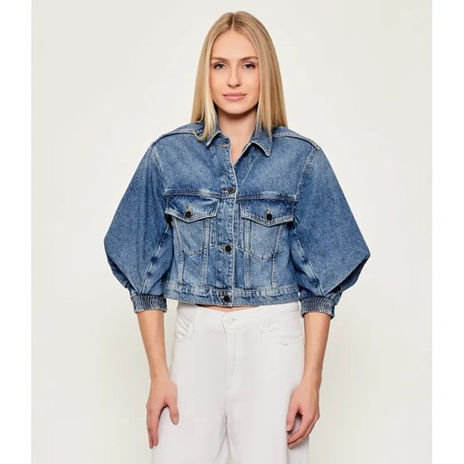 All Saints Jeansowa kurtka LUCA | Cropped Fit ze sklepu Gomez Fashion Store w kategorii Kurtki damskie - zdjęcie 186703988