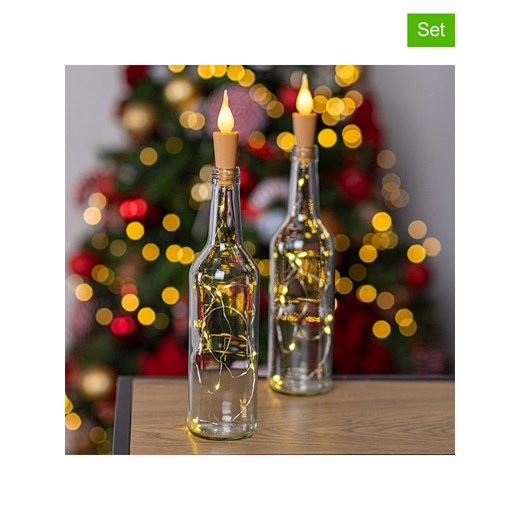 Profiline Lampy dekoracyjne (2 szt.) - wys. 9,3 cm ze sklepu Limango Polska w kategorii Oświetlenie - zdjęcie 186705005