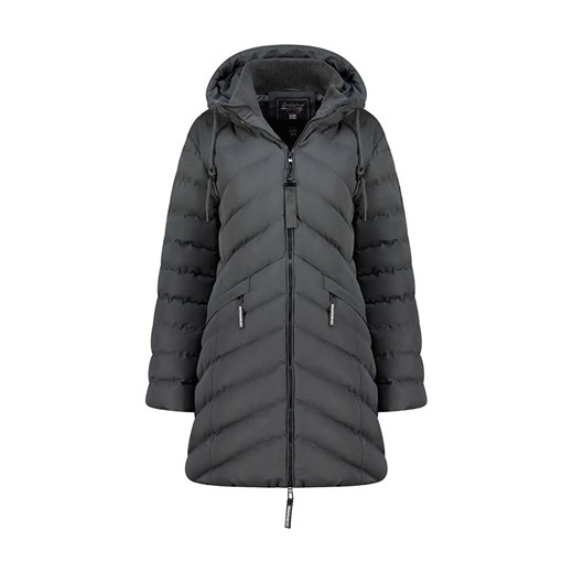 Geographical Norway Parka &quot;Clarisal&quot; w kolorze ciemnoszarym ze sklepu Limango Polska w kategorii Kurtki damskie - zdjęcie 186705399