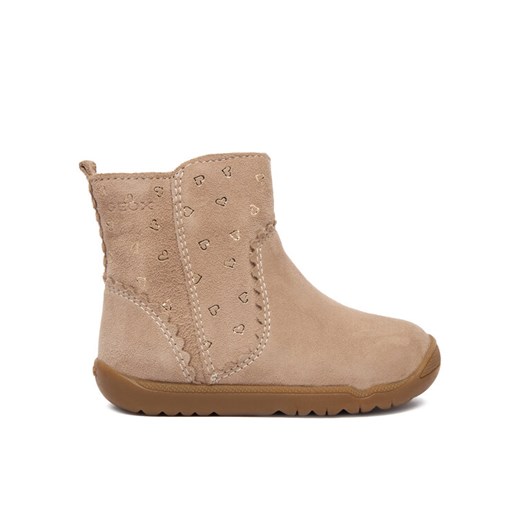 Geox Kozaki B Macchia B264PA 00721 C5000 Beżowy ze sklepu MODIVO w kategorii Buty zimowe dziecięce - zdjęcie 186705526