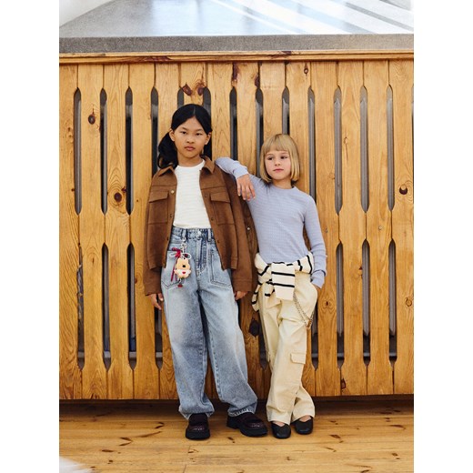 Reserved - Jeansy Skater - niebieski ze sklepu Reserved w kategorii Spodnie dziewczęce - zdjęcie 186705938