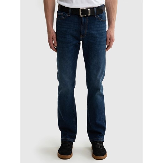 Jeansy męskie z prostą nogawką granatowe Colt 315 ze sklepu Big Star w kategorii Jeansy męskie - zdjęcie 186707439