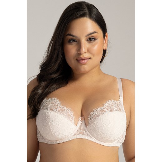 Biustonosz półusztywniany Ava 2147 Blossom marschmallow ze sklepu kontri.pl w kategorii Biustonosze - zdjęcie 186707799