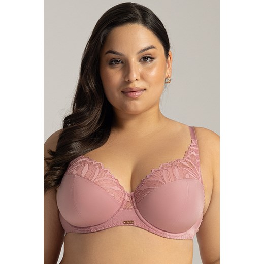 Biustonosz usztywniany Ava 2107 Yasemin pink peony ze sklepu kontri.pl w kategorii Biustonosze - zdjęcie 186707818