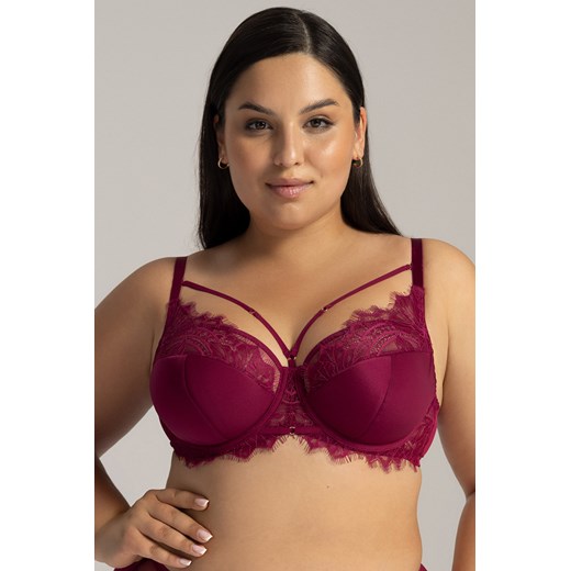 Biustonosz półusztywniany Ava 2149 Mystic Maxi chianti ze sklepu kontri.pl w kategorii Biustonosze - zdjęcie 186707826