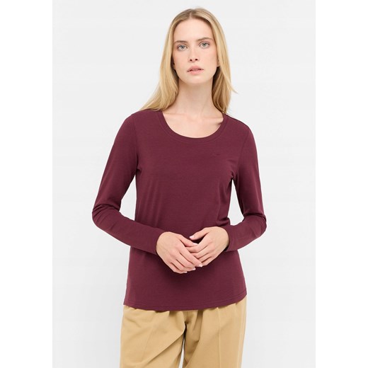 Damski Longsleeve Mustang Style Anne C Basic Port Royale 1015770 7193 ze sklepu YouNeedit.pl w kategorii Bluzki damskie - zdjęcie 186707935