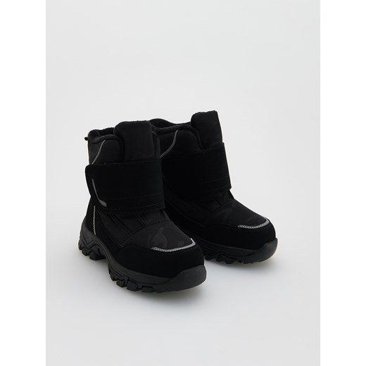 Reserved - Botki za kostkę - czarny Reserved 26 Reserved