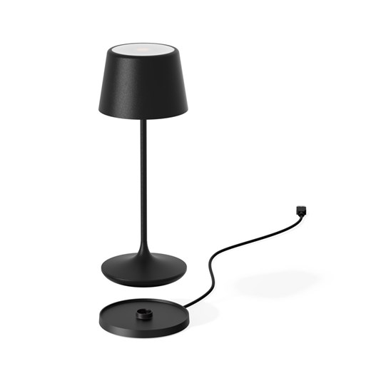 Lampka akumulatorowa LED LUNA 300 czarny matowy 6 sztuk/komplet - id: 12959 - marki Lysne - 186708275 Lampka akumulatorowa LED LUNA 300 czarny matowy 6 sztuk/komplet ze sklepu Lysne w kategorii Lampy stołowe - zdjęcie 186708275