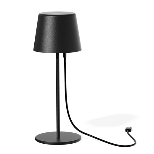 Lampka LED na stolik do restauracji PAOLA 300 w kolorze czarnym 6 sztuk/komplet ze sklepu Lysne w kategorii Lampy stołowe - zdjęcie 186708285