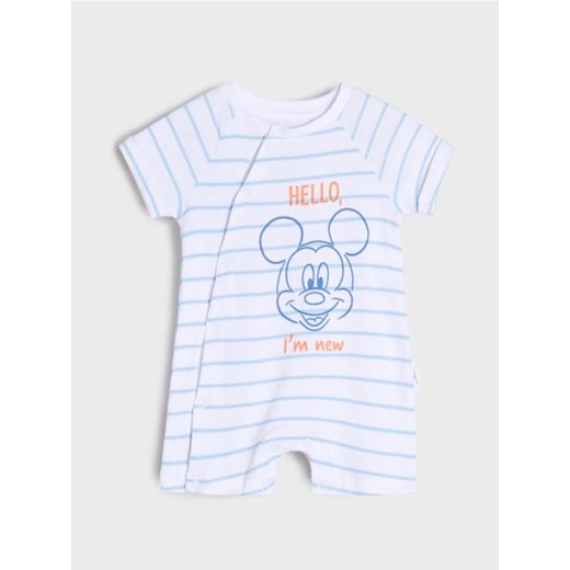 Sinsay - Rampers Myszka Miki - biały - id: 985DF-00X - marki Sinsay - 186708465 Sinsay - Rampers Myszka Miki - biały ze sklepu Sinsay w kategorii Odzież dla niemowląt - zdjęcie 186708465