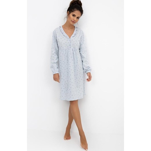 Sensis bawełniana koszula nocna Lucille, Kolor gołębi, Rozmiar S, SENSIS ze sklepu Primodo w kategorii Koszule nocne - zdjęcie 186709076