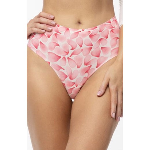 Julimex figi damskie Rose Flakes Simple Brasil Maxi, Kolor różowy-wzór, Rozmiar 2XL, Julimex ze sklepu Intymna w kategorii Majtki damskie - zdjęcie 186709638