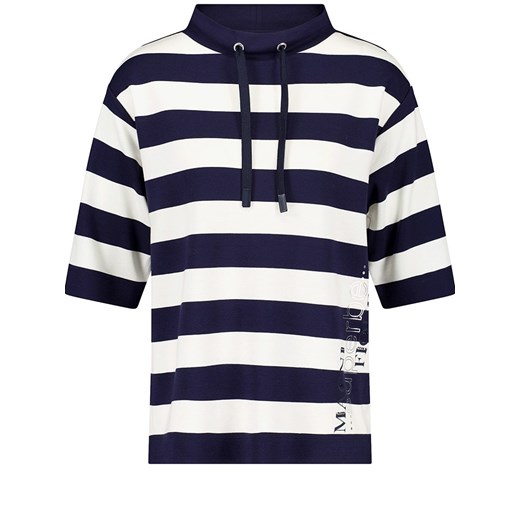 Gerry Weber Koszulka w kolorze granatowo-białym ze sklepu Limango Polska w kategorii Bluzki damskie - zdjęcie 186710485