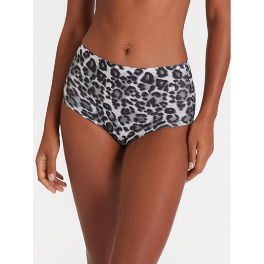 Chantelle Figi klasyczne z wysokim stanem Soft Stretch C11D70 Szary ze sklepu MODIVO w kategorii Majtki damskie - zdjęcie 186710709