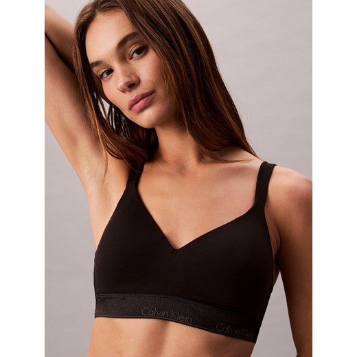 Calvin Klein Biustonosz damski - usztywniany Kobiety Bawełna czarny jednolity - id: 779220-0002-09900 - marki Calvin Klein - 186710938 Calvin Klein Biustonosz damski - usztywniany Kobiety Bawełna czarny jednolity ze sklepu vangraaf w kategorii Biustonosze - zdjęcie 186710938