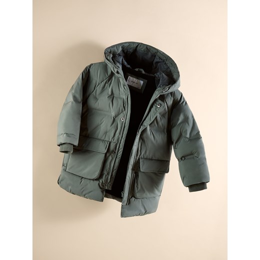 Reserved - Kurtka parka z kieszeniami - oliwkowy ze sklepu Reserved w kategorii Kurtki chłopięce - zdjęcie 186712038