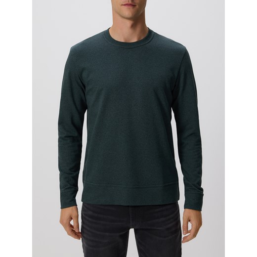 Reserved - Longsleeve regular - ciemnozielony ze sklepu Reserved w kategorii T-shirty męskie - zdjęcie 186712078