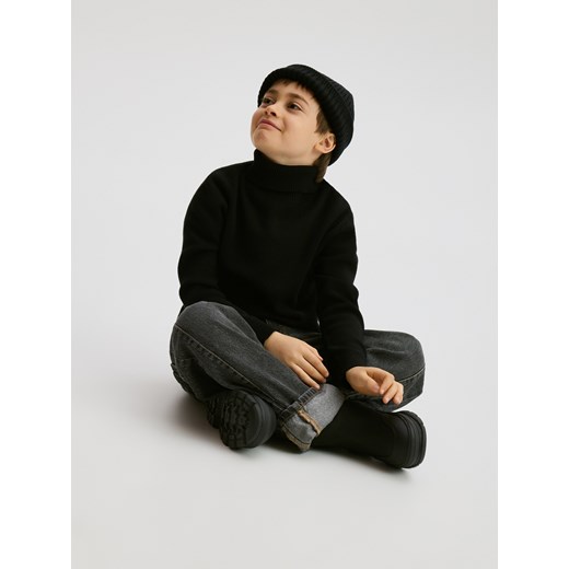 Reserved - Klasyczny golf - czarny Reserved 140 (9 lat) Reserved