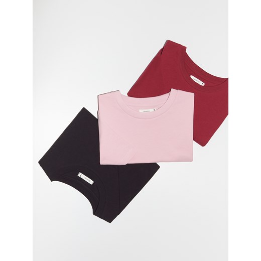 Reserved - T-shirt regular - różowy Reserved M wyprzedaż Reserved