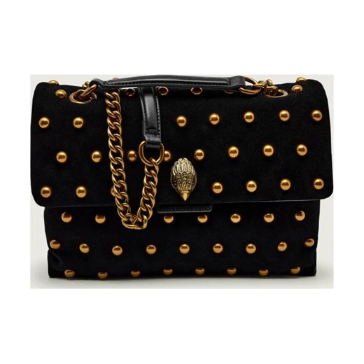 Kurt Geiger Torebka na ramię LG KENSINGTON STUDS | zamsz ze sklepu Gomez Fashion Store w kategorii Listonoszki - zdjęcie 186715387