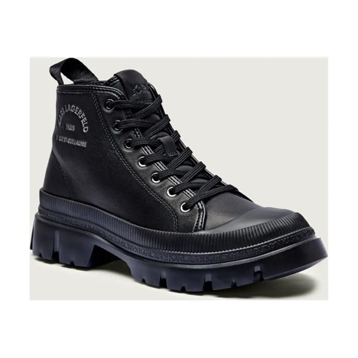 Karl Lagerfeld Skórzane buty trekkingowe ze sklepu Gomez Fashion Store w kategorii Buty trekkingowe męskie - zdjęcie 186715399