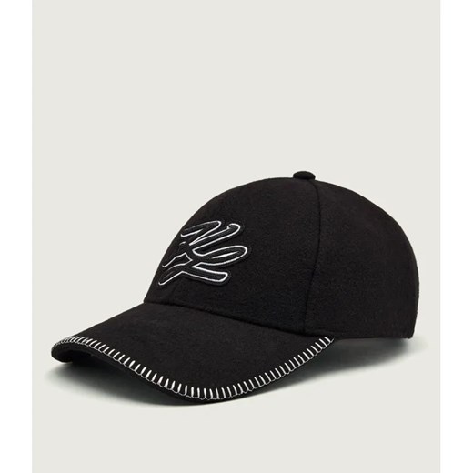 Karl Lagerfeld Wełniana bejsbolówka k/autograph ze sklepu Gomez Fashion Store w kategorii Czapki z daszkiem damskie - zdjęcie 186715445