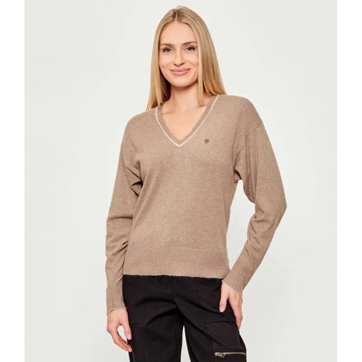 Aeronautica Militare Sweter | Regular Fit | z dodatkiem wełny i kaszmiru ze sklepu Gomez Fashion Store w kategorii Swetry damskie - zdjęcie 186715498