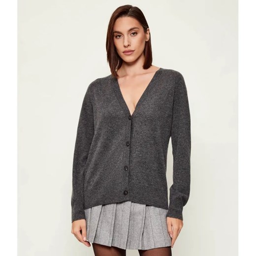 MM Wełniany kardigan TENENTE | Regular Fit | z dodatkiem kaszmiru ze sklepu Gomez Fashion Store w kategorii Swetry damskie - zdjęcie 186715499