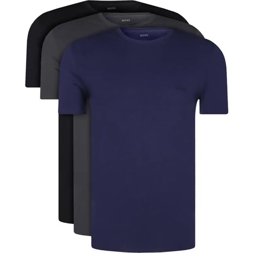 BOSS BLACK T-shirt 3-pack | Regular Fit ze sklepu Gomez Fashion Store w kategorii T-shirty męskie - zdjęcie 186715506