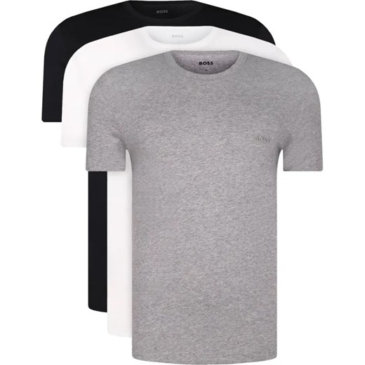 BOSS BLACK T-shirt 3-pack | Regular Fit ze sklepu Gomez Fashion Store w kategorii T-shirty męskie - zdjęcie 186715507