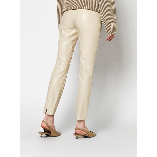 Rosner Legginsy &quot;Alisa&quot; w kolorze kremowym Rosner 44/L28 wyprzedaż Limango Polska
