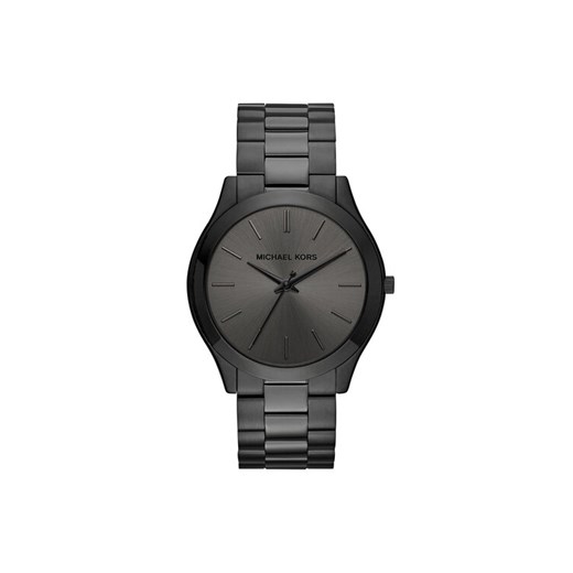 Zegarek Michael Kors Slim Runway MK8507 Czarny ze sklepu eobuwie.pl w kategorii Zegarki - zdjęcie 186718039