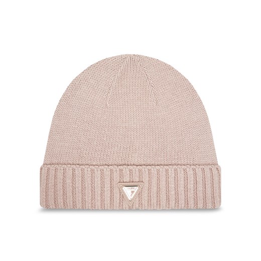 Czapka Guess V4BZ08 Z39B0 Beżowy ze sklepu eobuwie.pl w kategorii Czapki zimowe damskie - zdjęcie 186718059