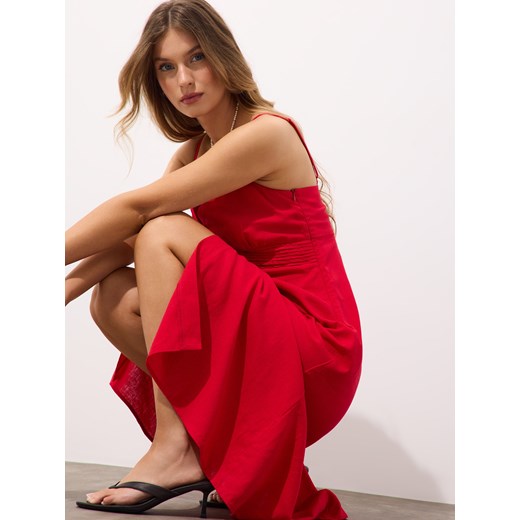 Mohito - Letnia sukienka maxi - czerwony ze sklepu Mohito w kategorii Sukienki - zdjęcie 186719266