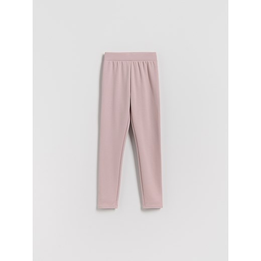 Reserved - Ocieplane legginsy - fioletowy - id: 974FF-48X - marki Reserved - 186719849 Reserved - Ocieplane legginsy - fioletowy ze sklepu Reserved w kategorii Spodnie dziewczęce - zdjęcie 186719849