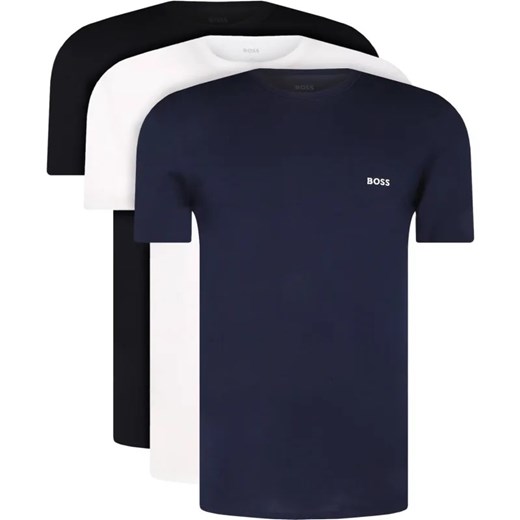 BOSS BLACK T-shirt 3-pack | Regular Fit ze sklepu Gomez Fashion Store w kategorii T-shirty męskie - zdjęcie 186720397