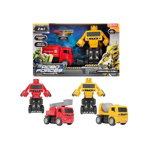 Toi-Toys Roboty transformujące (2 szt.) &quot;Roboforces&quot; - 3+ ze sklepu Limango Polska w kategorii Zabawki - zdjęcie 186722216