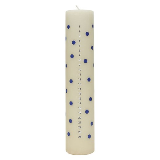 OYOY living design Świeca adwentowa w kolorze kremowym - wys. 25 cm Oyoy Living Design onesize wyprzedaż Limango Polska
