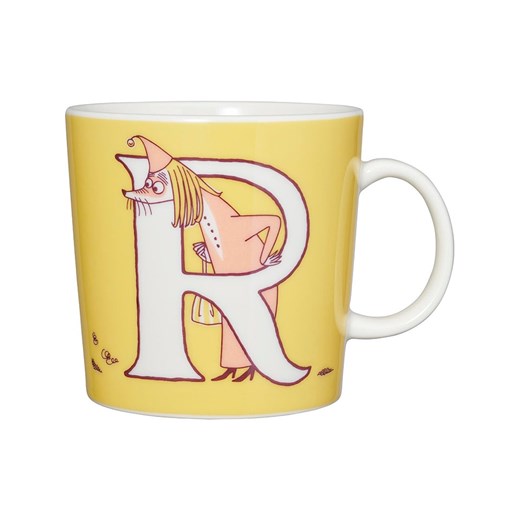 Moomin Kubek jumbo &quot;R&quot; w kolorze żółtym - 400 ml ze sklepu Limango Polska w kategorii Dzbanki i zaparzacze - zdjęcie 186722687