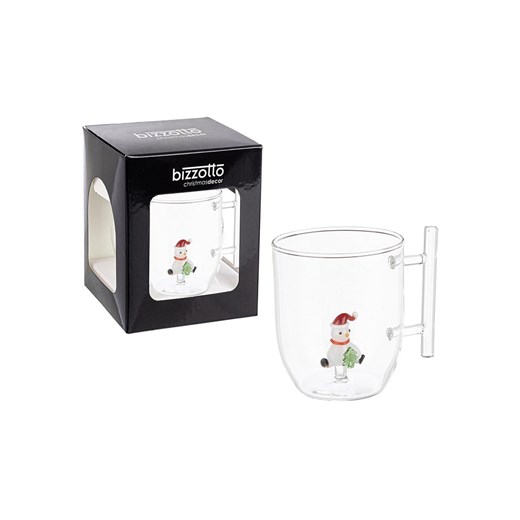 Bizzotto Kubek &quot;Snowman&quot; w kolorze białym - wys. 11,5 x  Ø 8,5 cm ze sklepu Limango Polska w kategorii Naczynia - zdjęcie 186723028