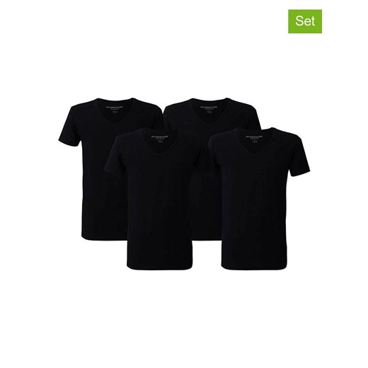 McGregor Koszulki (4 szt.) w kolorze czarnym ze sklepu Limango Polska w kategorii T-shirty męskie - zdjęcie 186723075