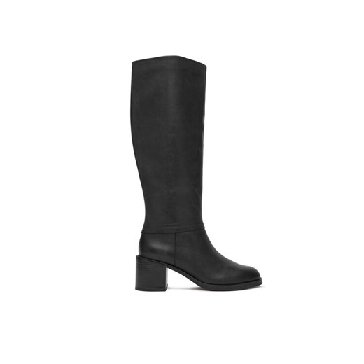 Kozaki Clarks Chamberly Hi 26182861 Czarny ze sklepu eobuwie.pl w kategorii Kozaki damskie - zdjęcie 186723085