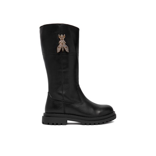 Kozaki Patrizia Pepe PPK858.31 S Czarny ze sklepu eobuwie.pl w kategorii Buty zimowe dziecięce - zdjęcie 186723125