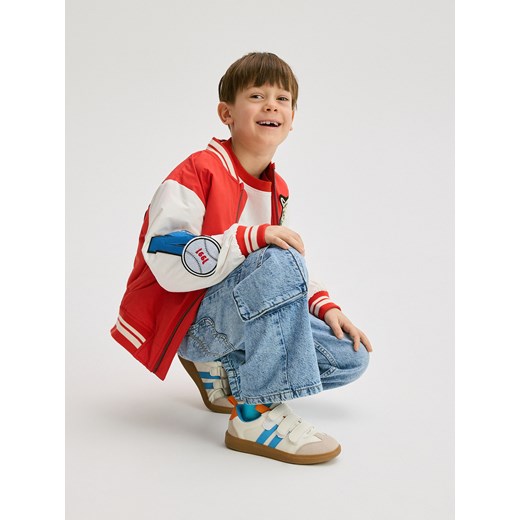 Reserved - Jeansy cargo - niebieski Reserved 158 (12 lat) promocyjna cena Reserved