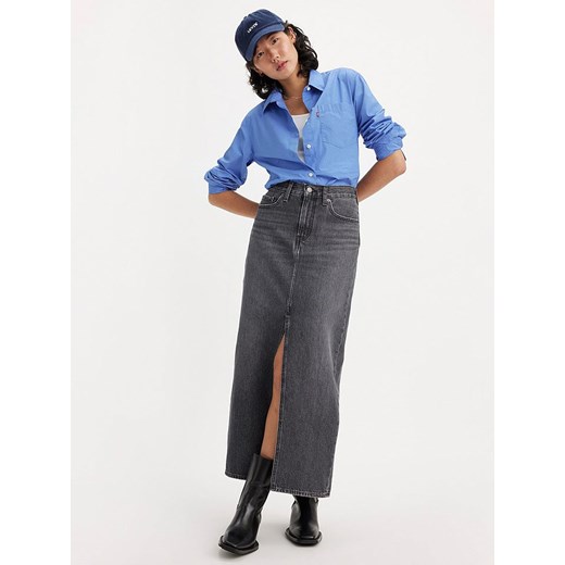Levi's Spódnica dżinsowa w kolorze antracytowym W29 promocja Limango Polska